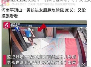 中国厕所 v 偷窥女厕所——创新智能厕所，守护女性安全