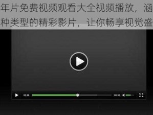 三年片免费视频观看大全视频播放，涵盖各种类型的精彩影片，让你畅享视觉盛宴