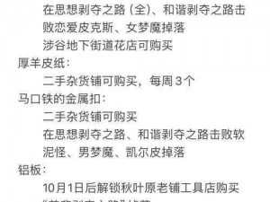 漫漫长夜重要道具功能与运用策略详解攻略：助你全面解析道具作用及使用技巧