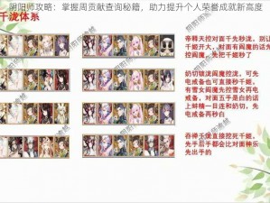 阴阳师攻略：掌握周贡献查询秘籍，助力提升个人荣誉成就新高度