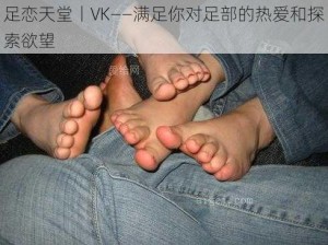 足恋天堂丨VK——满足你对足部的热爱和探索欲望