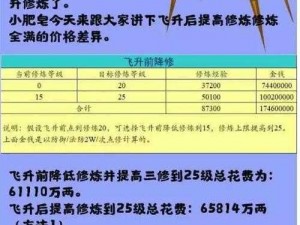 飞升停129层次，揭秘为何称18修为最经济之选：策略与优势分析