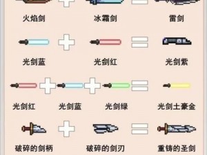 元气骑士暑期新武器大揭秘：全新特殊武器合成表图解详解