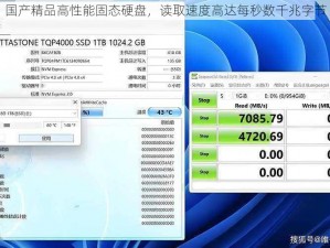 国产精品高性能固态硬盘，读取速度高达每秒数千兆字节
