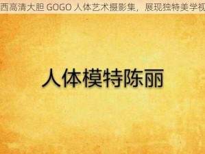 西西高清大胆 GOGO 人体艺术摄影集，展现独特美学视角