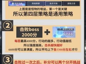 崩坏星穹铁道周本攻略详解：高效击败Boss挑战技巧与策略分享