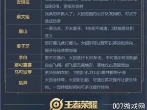 王者荣耀荣耀之战攻略揭秘：活动详情与玩法指南游戏策略大解析