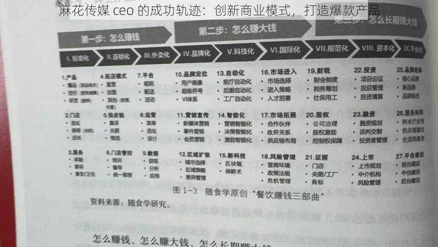 麻花传媒 ceo 的成功轨迹：创新商业模式，打造爆款产品