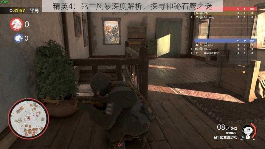 精英4：死亡风暴深度解析，探寻神秘石鹰之谜