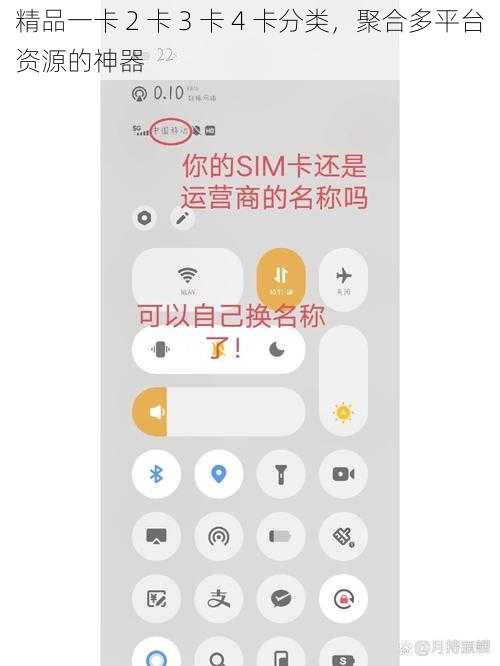 精品一卡 2 卡 3 卡 4 卡分类，聚合多平台资源的神器