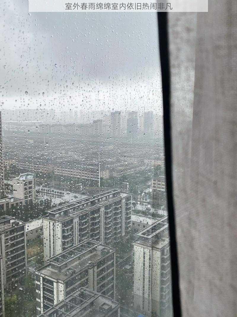 室外春雨绵绵室内依旧热闹非凡