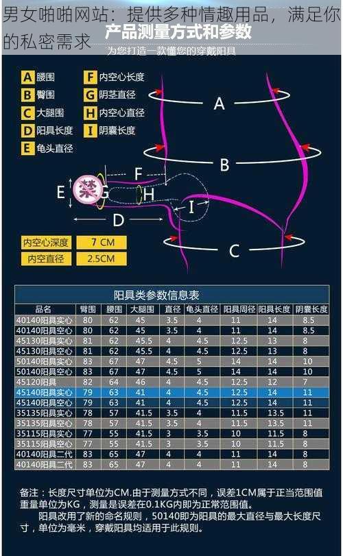 男女啪啪网站：提供多种情趣用品，满足你的私密需求