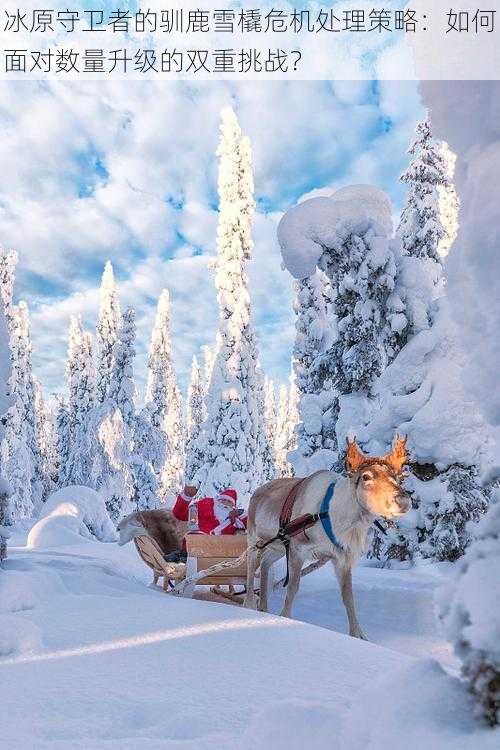 冰原守卫者的驯鹿雪橇危机处理策略：如何面对数量升级的双重挑战？