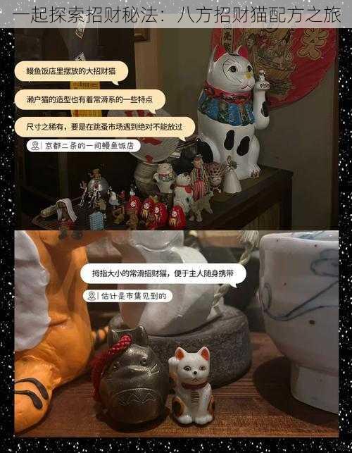 一起探索招财秘法：八方招财猫配方之旅