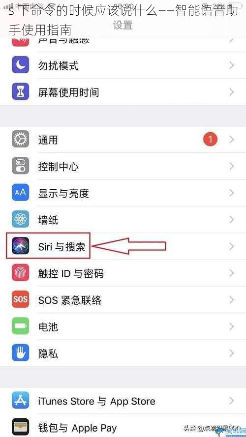 s 下命令的时候应该说什么——智能语音助手使用指南