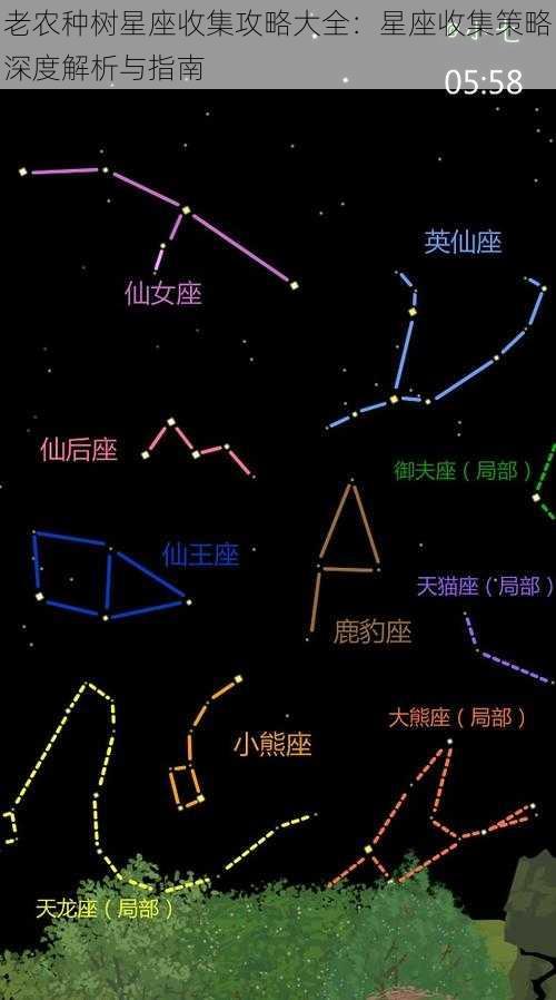 老农种树星座收集攻略大全：星座收集策略深度解析与指南