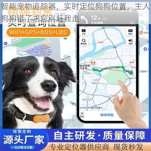 智能宠物追踪器，实时定位狗狗位置，主人狗狗错了求您别赶我走