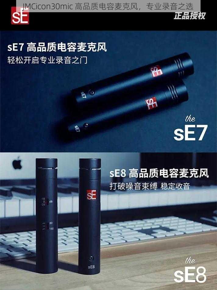 JMCicon30mic 高品质电容麦克风，专业录音之选