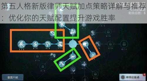 第五人格新版律师天赋加点策略详解与推荐：优化你的天赋配置提升游戏胜率