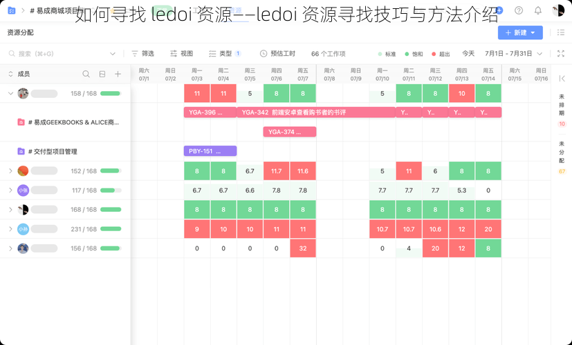 如何寻找 ledoi 资源——ledoi 资源寻找技巧与方法介绍