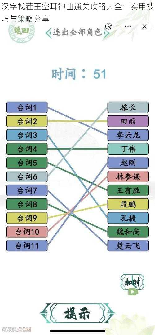 汉字找茬王空耳神曲通关攻略大全：实用技巧与策略分享