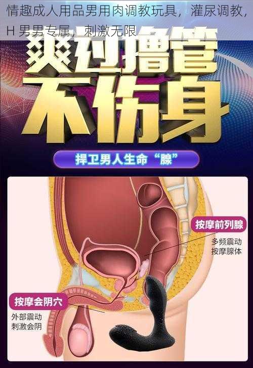 情趣成人用品男用肉调教玩具，灌尿调教，H 男男专属，刺激无限