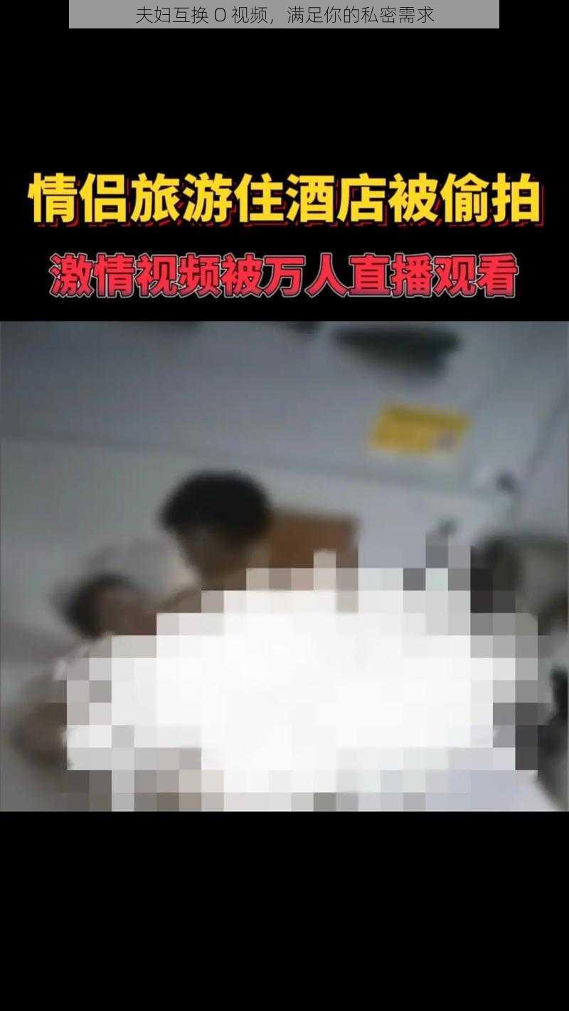 夫妇互换 O 视频，满足你的私密需求