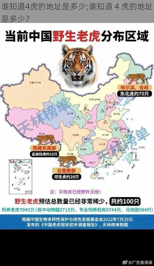 谁知道4虎的地址是多少;谁知道 4 虎的地址是多少？