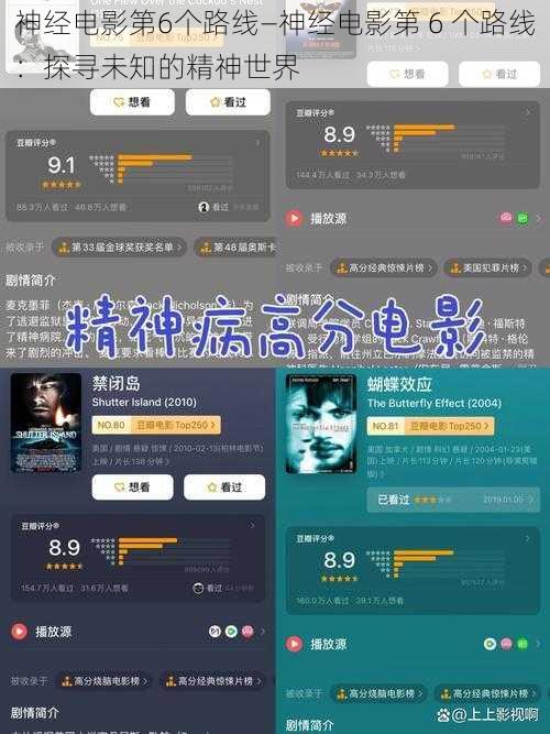 神经电影第6个路线—神经电影第 6 个路线：探寻未知的精神世界