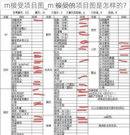 m接受项目图_m 接受的项目图是怎样的？