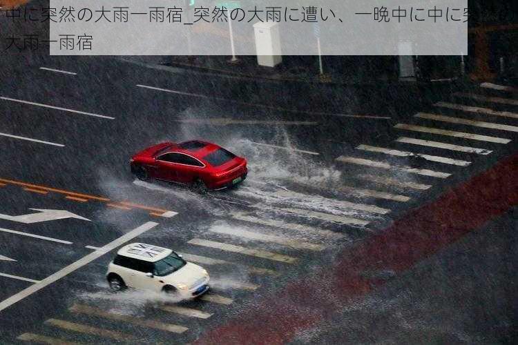 中に突然の大雨一雨宿_突然の大雨に遭い、一晩中に中に突然の大雨一雨宿