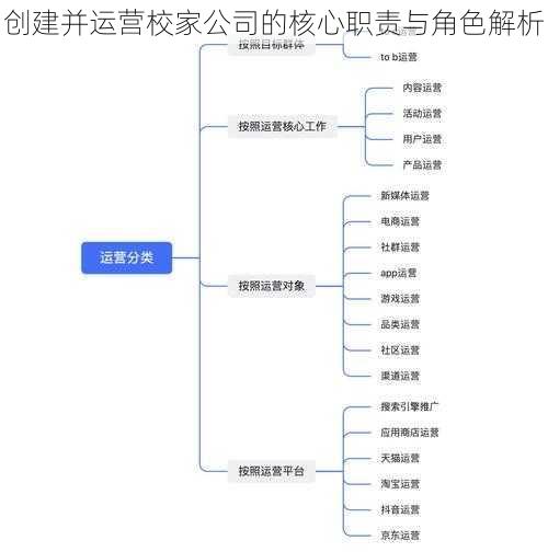 创建并运营校家公司的核心职责与角色解析