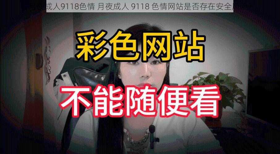 月夜成人9118色情 月夜成人 9118 色情网站是否存在安全风险？