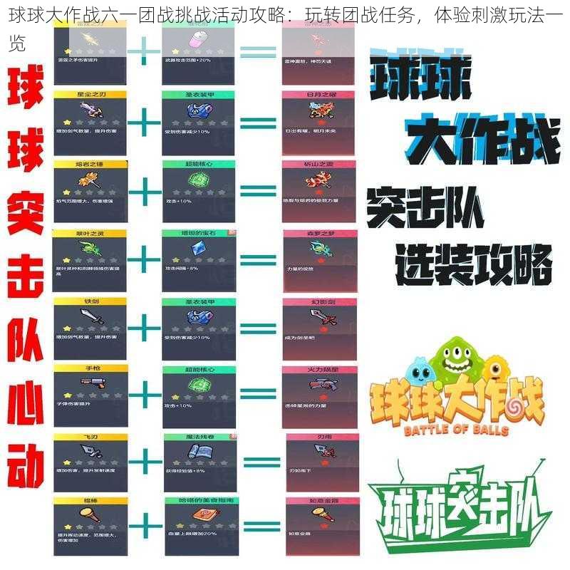 球球大作战六一团战挑战活动攻略：玩转团战任务，体验刺激玩法一览