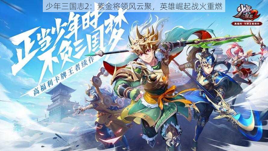 少年三国志2：紫金将领风云聚，英雄崛起战火重燃