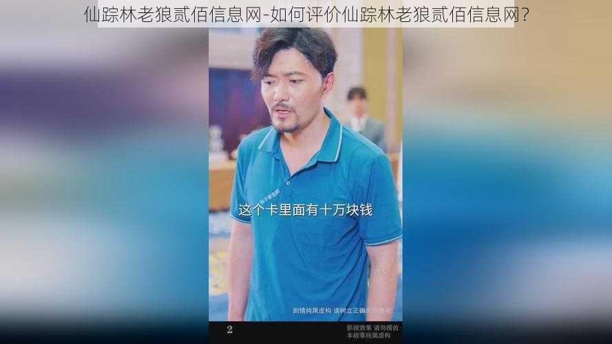 仙踪林老狼贰佰信息网-如何评价仙踪林老狼贰佰信息网？