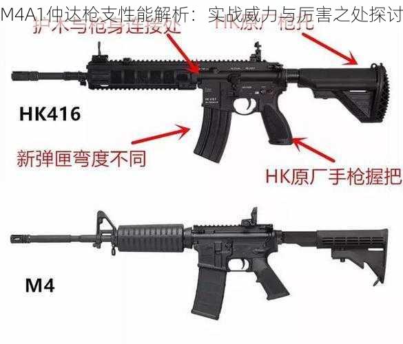 M4A1仲达枪支性能解析：实战威力与厉害之处探讨