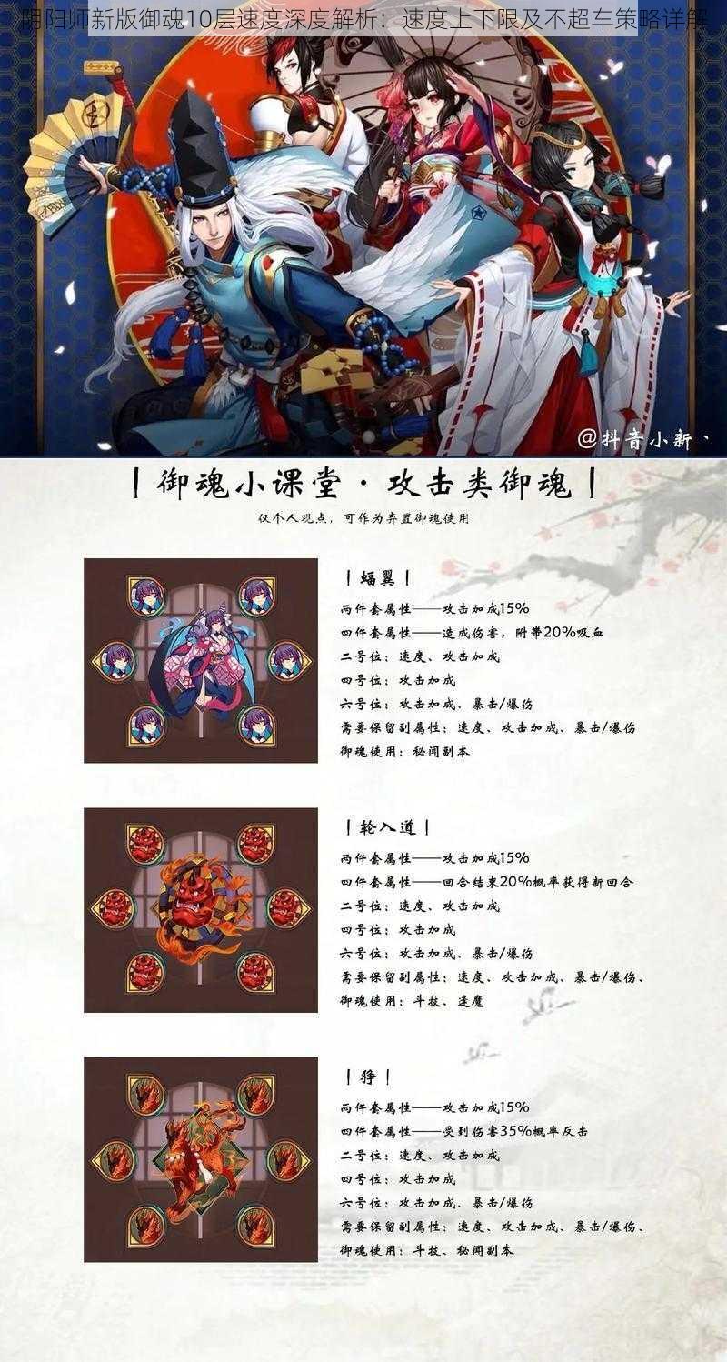 阴阳师新版御魂10层速度深度解析：速度上下限及不超车策略详解