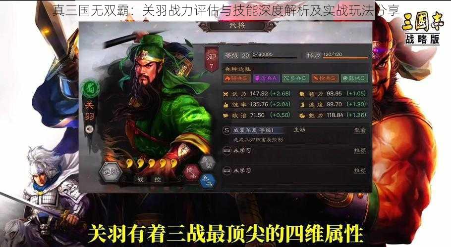 真三国无双霸：关羽战力评估与技能深度解析及实战玩法分享